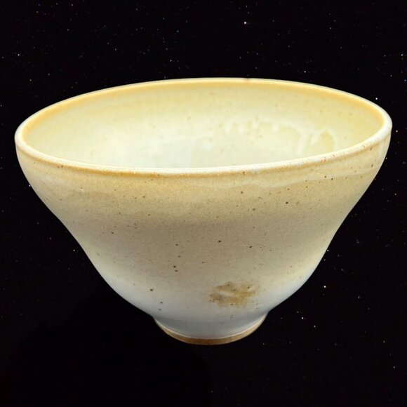 Vintage Hand Thrown Clay Art Pottery Signed Bowl Dish Glazed 5”T 7”W - Picture 8 of 11